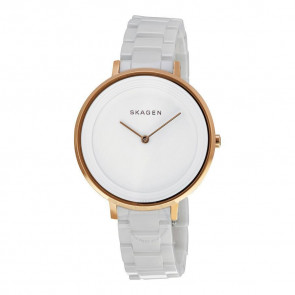 Bracelet de montre Skagen SKW2316 Céramique Blanc