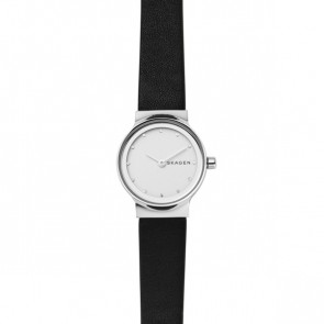 Bracelet de montre Skagen SKW2668 Cuir Noir 14mm