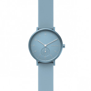 Bracelet de montre Skagen SKW2764 Aaren Kulor Silicone Bleu 16mm