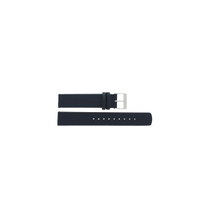 Bracelet de montre Skagen SKW2782 Cuir Bleu 16mm