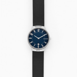 Bracelet de montre Skagen SKW2807 Cuir Noir 14mm