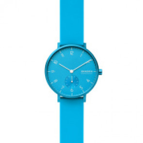 Bracelet de montre Skagen SKW2818 Silicone Bleu 16mm
