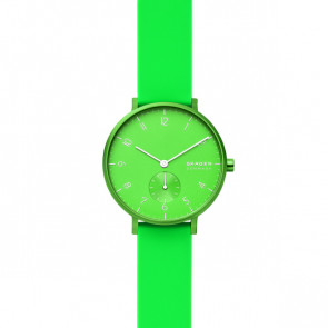 Bracelet de montre Skagen SKW2819	 Silicone Vert 16mm