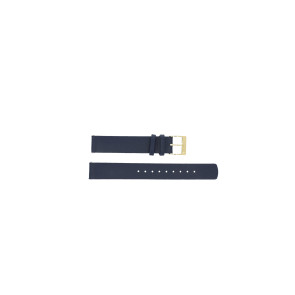 Bracelet de montre Skagen SKW2867 Cuir Bleu 14mm