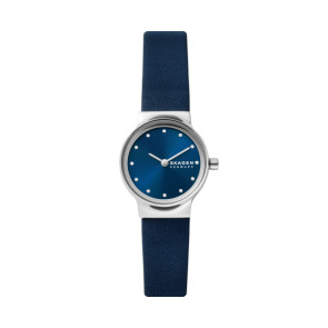 Bracelet de montre Skagen SKW3007 Cuir Bleu 12mm