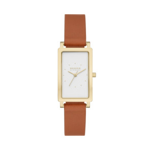 Bracelet de montre Skagen SKW3097 Cuir Orange 14mm