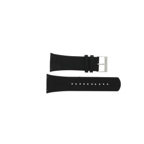 Bracelet de montre Skagen SKW6070 / HAVENE Cuir Noir 30mm