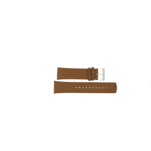Bracelet de montre Skagen SKW6082 / ANCHER Cuir Cognac 22mm