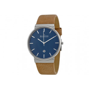 Bracelet de montre Skagen SKW6103 Cuir Brun 23mm