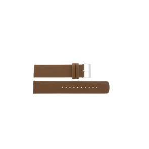 Bracelet de montre Skagen SKW6355 Cuir souple Cognac 20mm