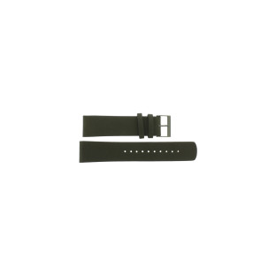 Skagen bracelet de montre SKW6424 Cuir Vert 22mm + coutures défaut