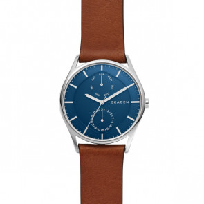 Bracelet de montre Skagen SKW6449 Cuir Cognac 22mm