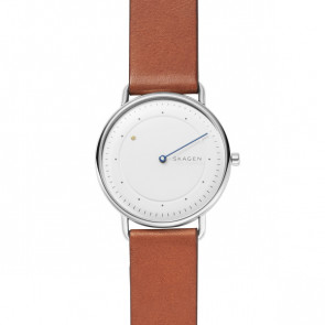 Bracelet de montre Skagen SKW6487 Cuir Brun 20mm