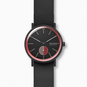 Bracelet de montre Skagen SKW6540 Silicone Noir 22mm