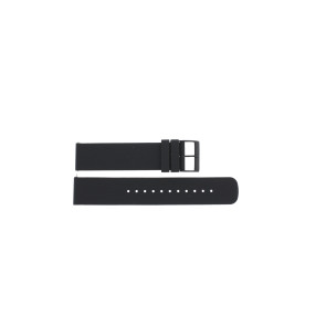 Bracelet de montre Skagen SKW6544	 Silicone Noir 20mm