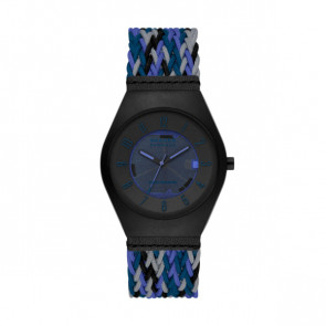 Bracelet de montre Skagen SKW6871 Plastique Bicolore 18mm