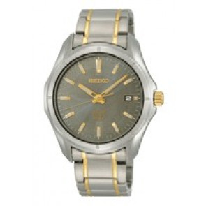 Bracelet de montre Seiko V157-0AF0 / SNE143P1 Titane Bicolore 19mm