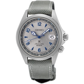 Bracelet de montre Seiko 6R35-02R0 / SPB355J1 / Alpinist Toile Gris 20mm