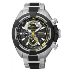 Seiko Maillons de montre 7T84-0AE0 / M0T61JLK / SPC147P1 - Acier - (2 pièces)