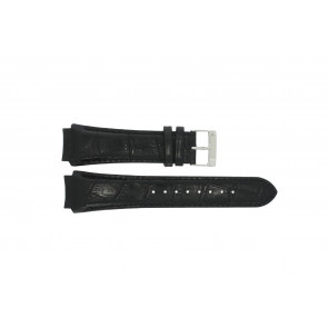 Prisma bracelet de montre SPECZW21 Cuir Noir 21mm + coutures noires