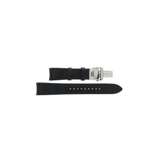 Bracelet de montre Seiko 5D22-0AD0 / SRG009P2 / L0A0011J0 Cuir Noir 21mm