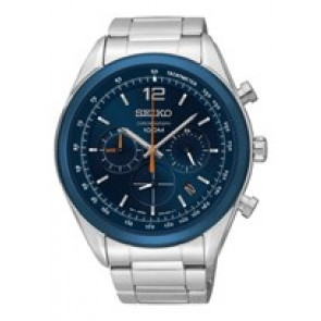 Bracelet de montre Seiko 6T63-00J0 / SSB091P1 / M0HB627J0-L Acier inoxydable Acier 22mm