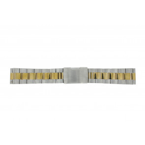 Bracelet de montre WoW 1014-20-BI Acier Bicolore 20mm