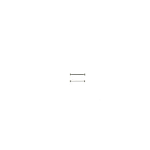Universel Des broches de fixation (plat) T-BAR-PEVL22 - 22mm - ∅ 1.4mm - 2 pièces