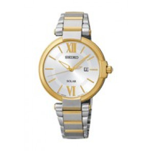 Bracelet de montre Seiko SUT154P1 / V137-0BB0 / M0VA211C0 Acier Bicolore 9mm