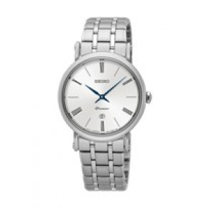 Seiko bracelet de montre SXB429P1 / 7N89 0AY0 Métal Argent 16mm