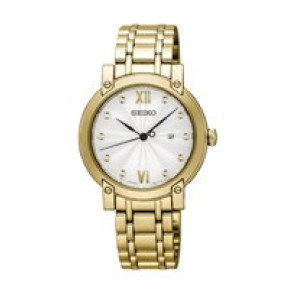 Seiko bracelet de montre SXDG80P1 / 7N82 0JM0 Métal Or 14mm
