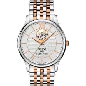 Bracelet de montre Tissot T0639072203801A / T063907 / T605043232 Acier inoxydable Bicolore
