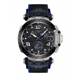 Bracelet de montre Tissot T1154172705703 / T603045144 Caoutchouc Noir 21mm