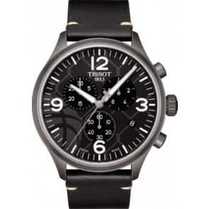Bracelet de montre Tissot T1166173606700 / T600043912 Plastique Noir 22mm