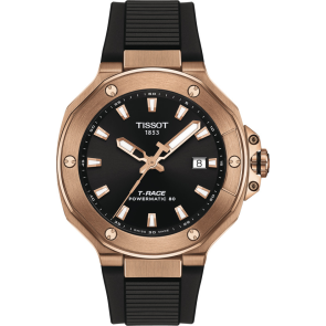 Bracelet de montre Tissot T1418073705100A Caoutchouc Noir