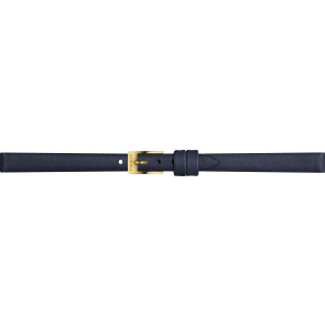 Bracelet de montre Tissot LOVELY / T600048688 Cuir Bleu 9mm