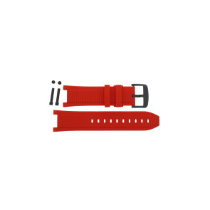 Bracelet de montre Tissot T603048546 Caoutchouc Rouge 14mm