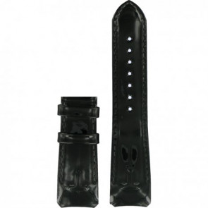 Bracelet de montre Tissot T0472204612600A / T610032079 Cuir Noir 21mm