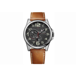 Bracelet de montre Tommy Hilfiger TH-228-1-14-1515 Cuir Brun 24mm