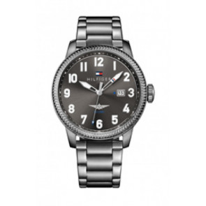 Bracelet de montre Tommy Hilfiger TH-308-1-34-2119 / TH679001335 Acier Gris anthracite 22mm