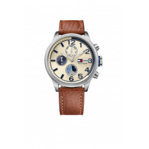 Bracelet de montre Tommy Hilfiger TH-102-1-14-2038 / TH679301952 Cuir Cognac 22mm