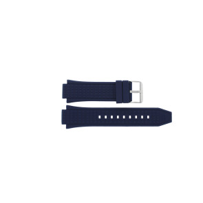 Bracelet de montre Tommy Hilfiger TH-433-1-14-3116-2661BLU-10/3 / TH679302661 Caoutchouc Bleu 16mm