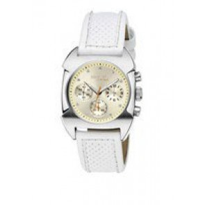 Bracelet de montre Breil TW0349 Cuir Blanc 22mm