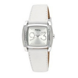 Bracelet de montre Breil TW0476 Cuir Blanc 20mm