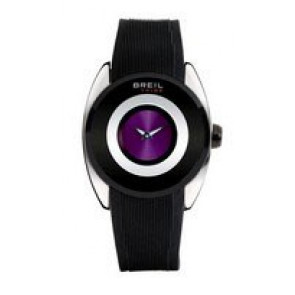 Bracelet de montre Breil TW0543 Silicone Noir 21mm
