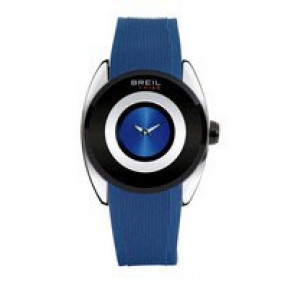 Bracelet de montre Breil TW0549 Silicone Bleu 21mm
