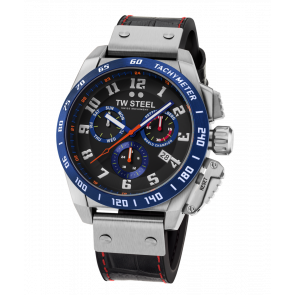 Bracelet de montre TW Steel TW1019 Cuir Noir