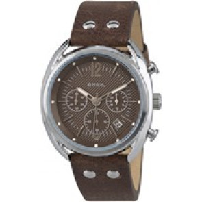 Bracelet de montre Breil TW1663 Cuir Brun 22mm