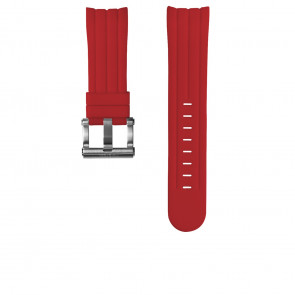 TW Steel bracelet de montre TWB162 Silicone Rouge 22mm