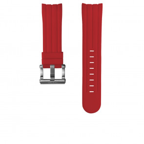 Bracelet de montre TW Steel TWB163 Silicone Rouge 24mm